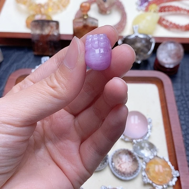 水晶手链未镶嵌紫****n