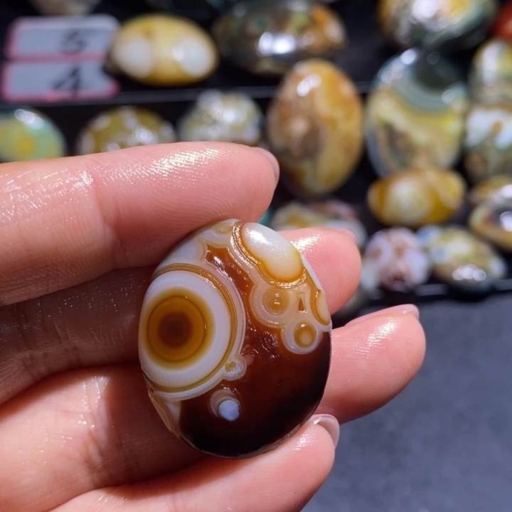 玛瑙/玉髓未镶嵌吊坠(不含链)93