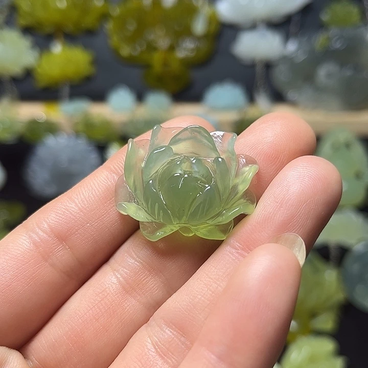 未镶嵌蛇纹石玉发饰