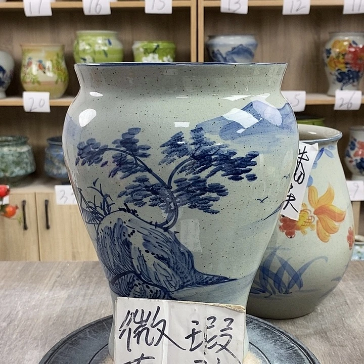 缸13xc景德镇陶瓷花盆
