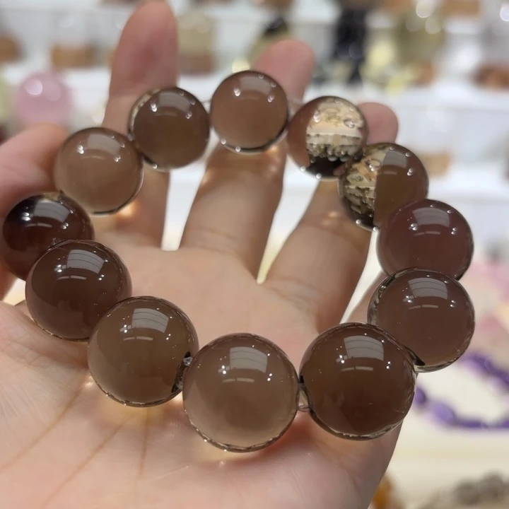 未镶嵌手链水晶茶水晶