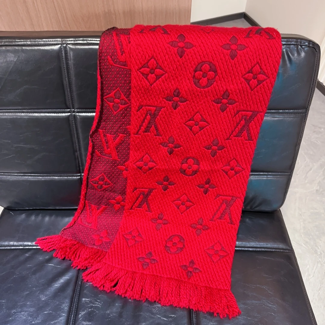 99新 LouisVuitton/路易威登 安洁利/成色看直播围巾/GSH0642
