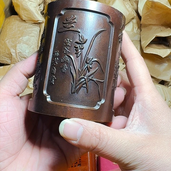 铜器摆件收收藏藏