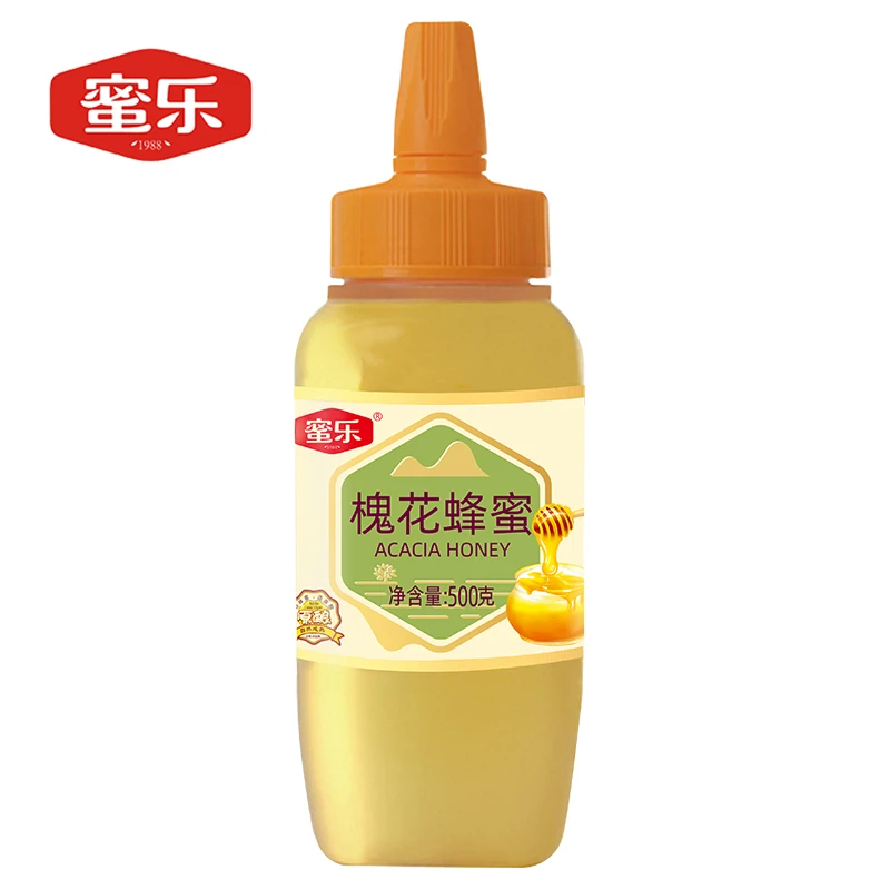 【蜜乐官方正品】槐花蜂蜜成熟原蜜500g蜂蜜天然蜂蜜