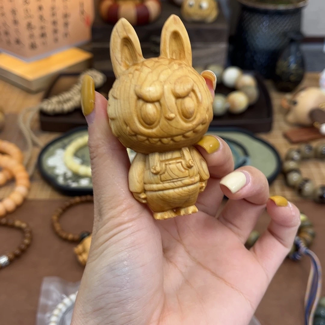 柏木（崖柏）把件拉库库