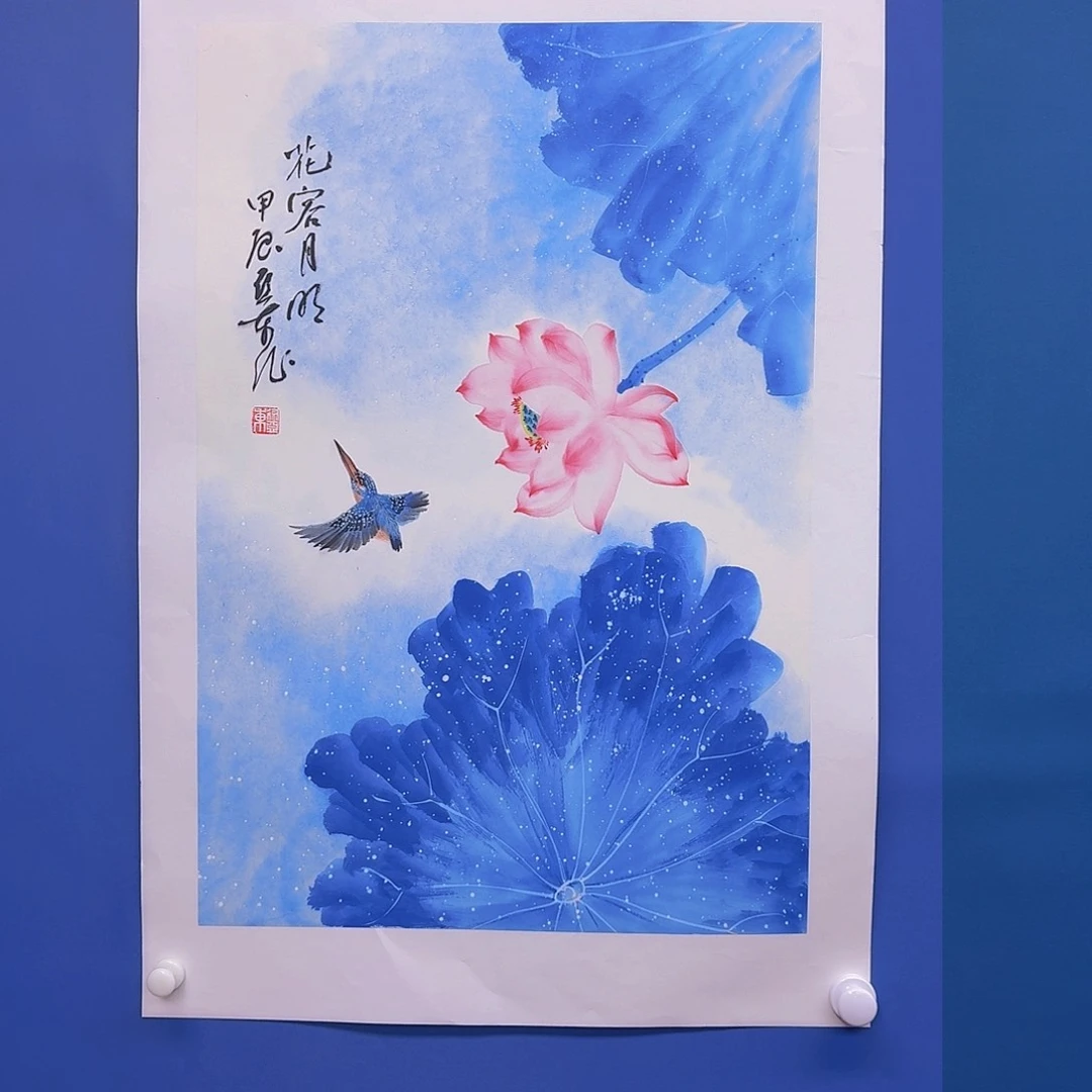 国画多次参加国内外书画