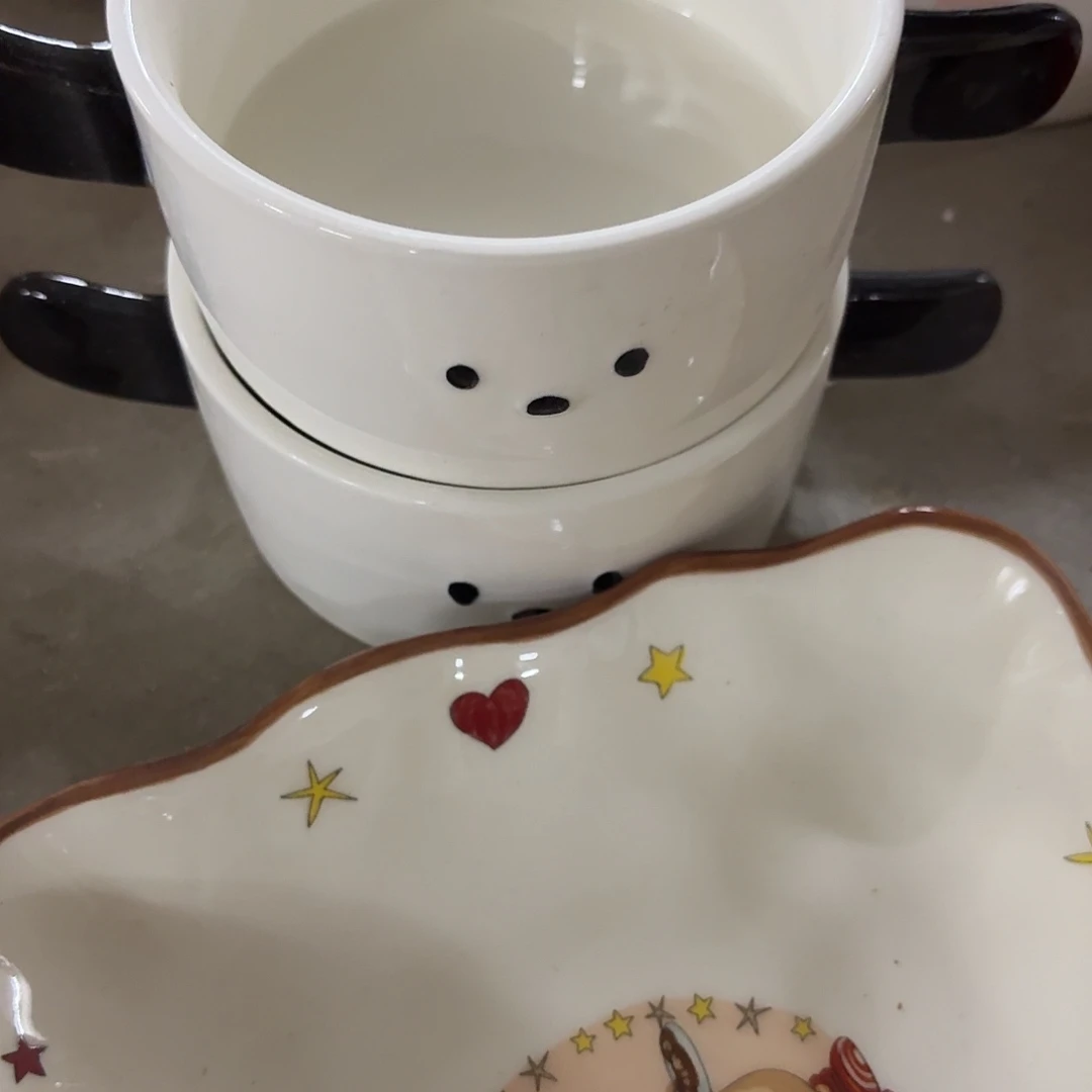 搪瓷微瑕帕恰狗两个