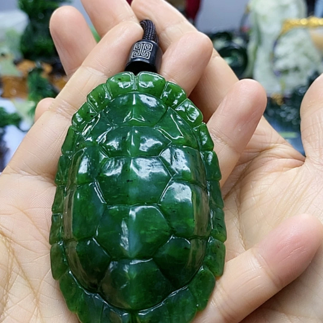 【闪购商品】和田玉（碧玉）把件未镶嵌睡****猫