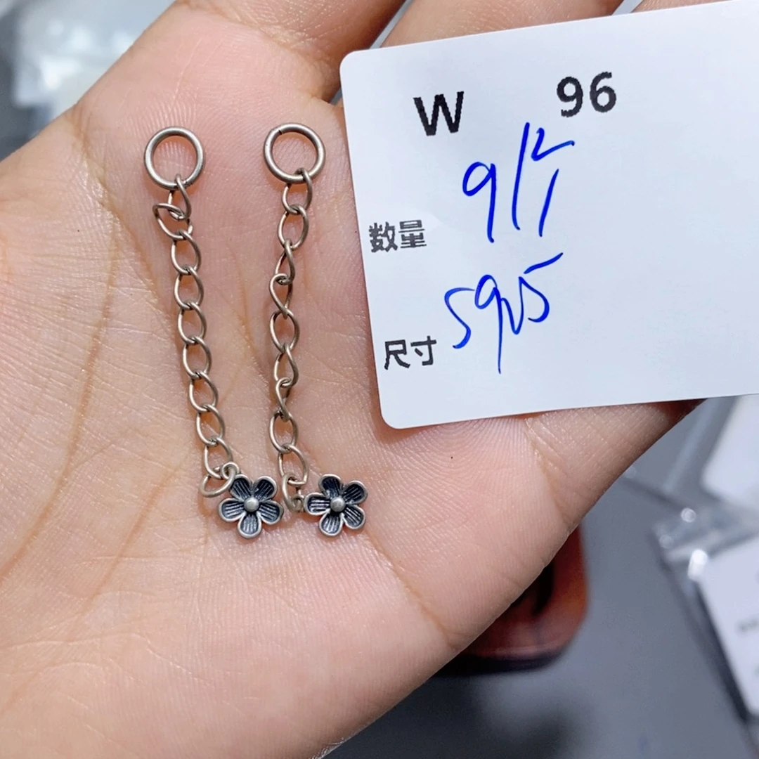 银S925镶嵌颈饰水晶S96