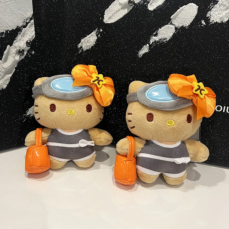 济州限定黑皮kitty海女挂件 时尚可爱包包挂件挂件玩偶礼物