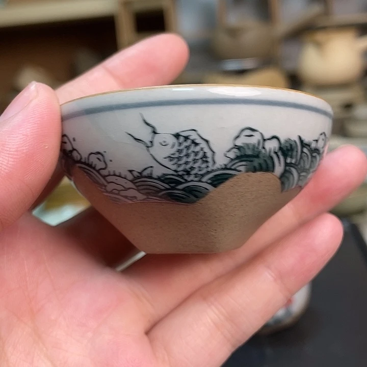 壶老段烧陶瓷茶器