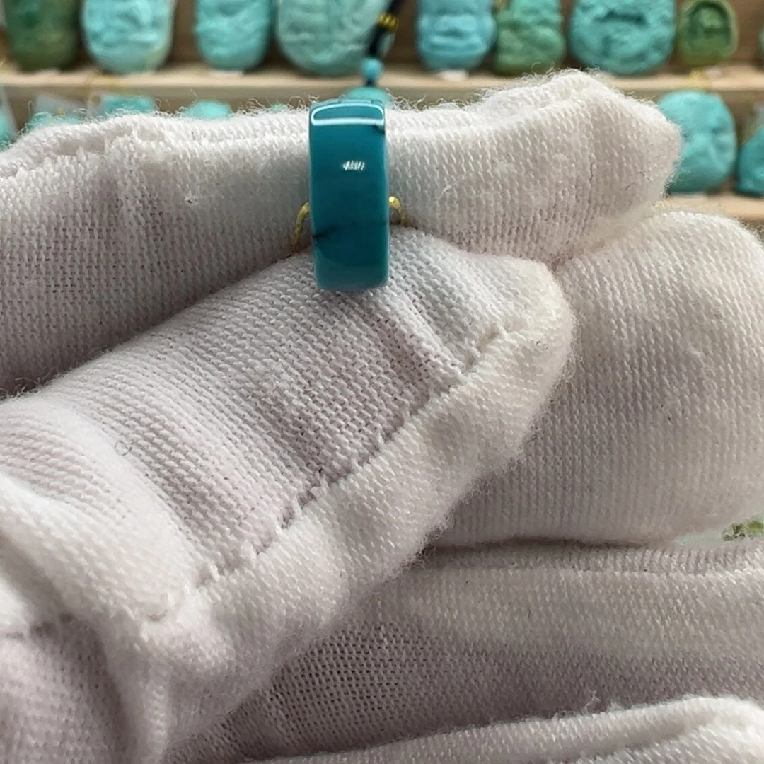 未镶嵌绿松石直切珠10.2x4.2mm