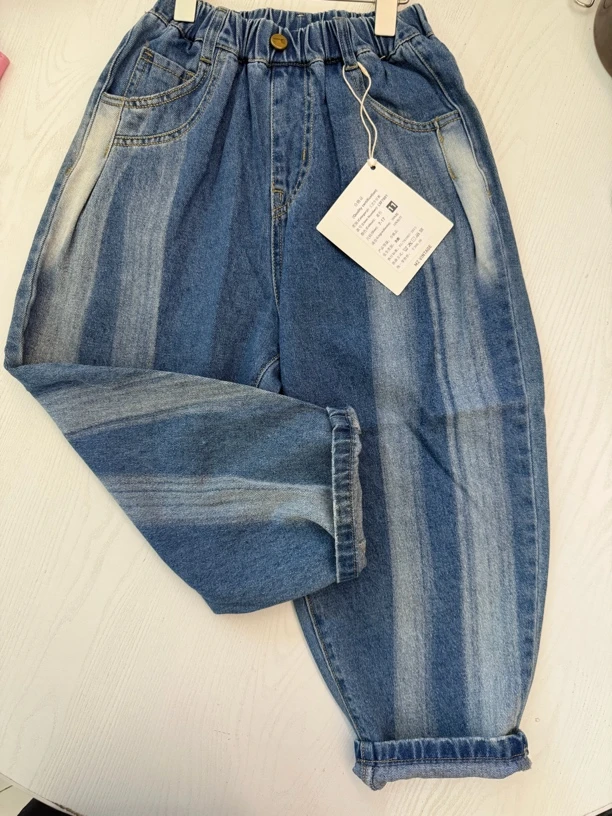 中童牛仔裤休闲长裤韩版