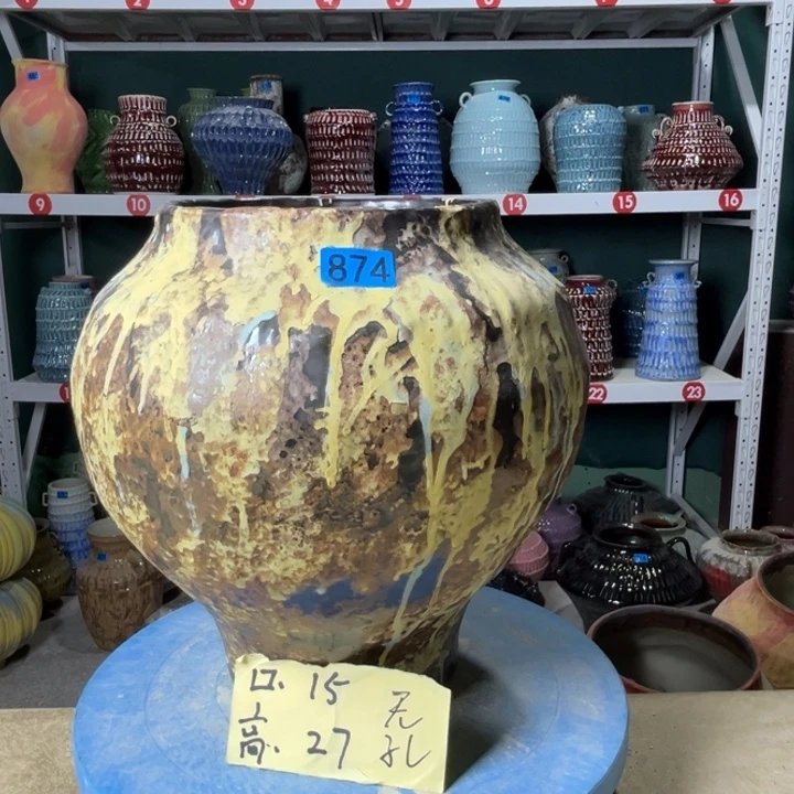 景德镇陶瓷花盆花器874