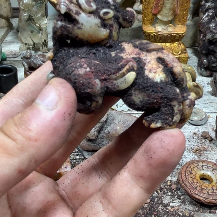 铭***博和田玉（糖玉）未镶嵌颈饰