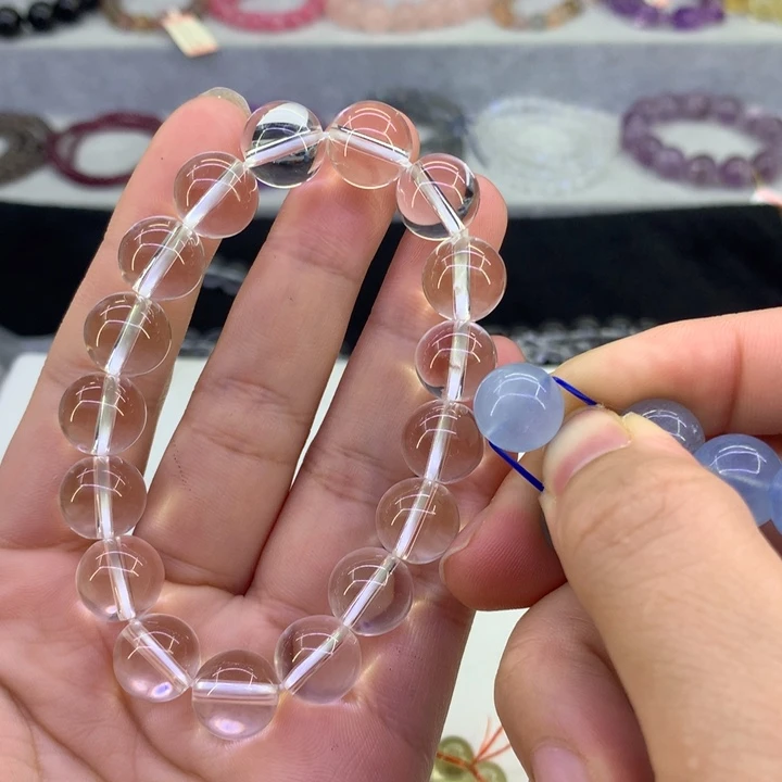 水晶手串未镶嵌手串