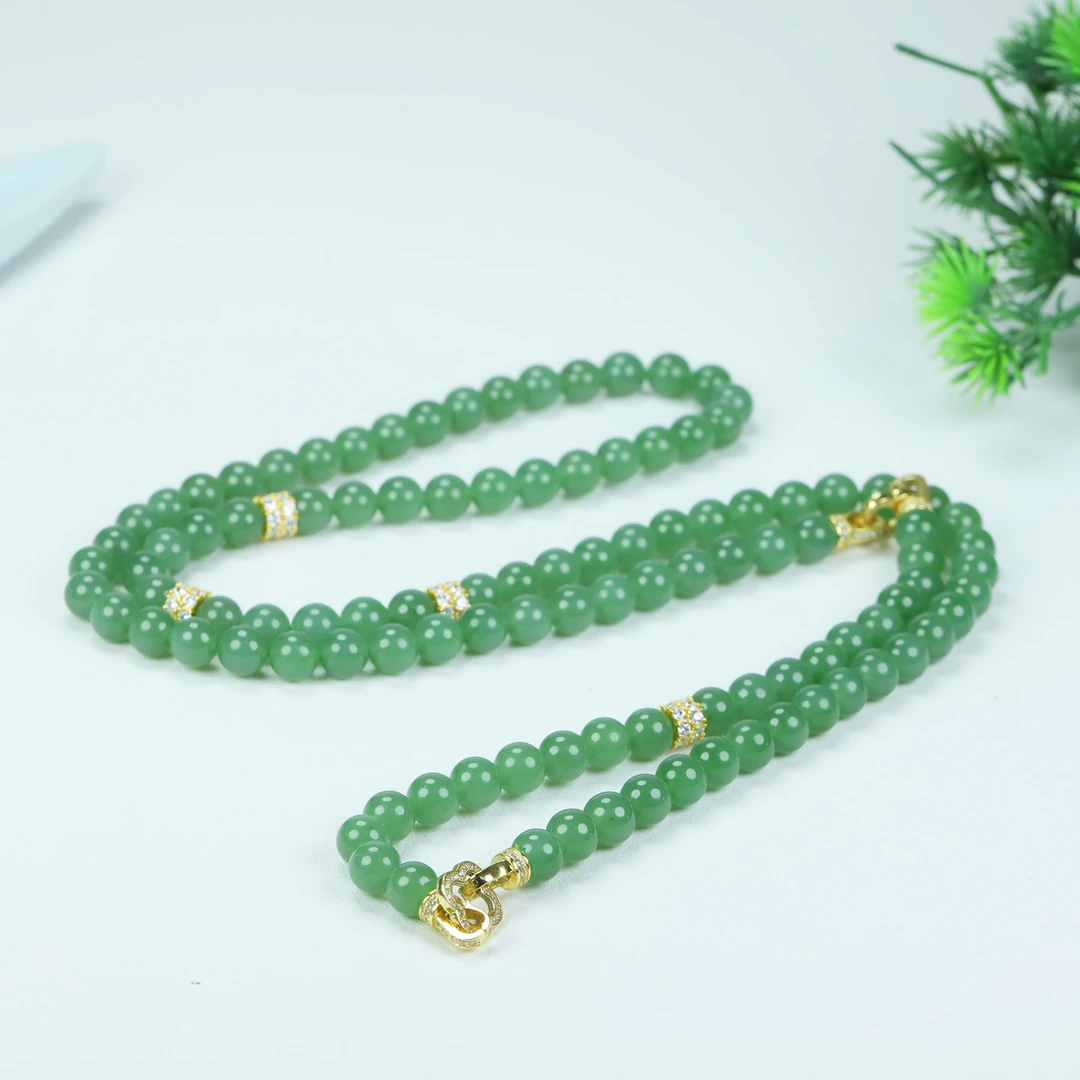 和田玉碧玉长链XL121多样性发其一