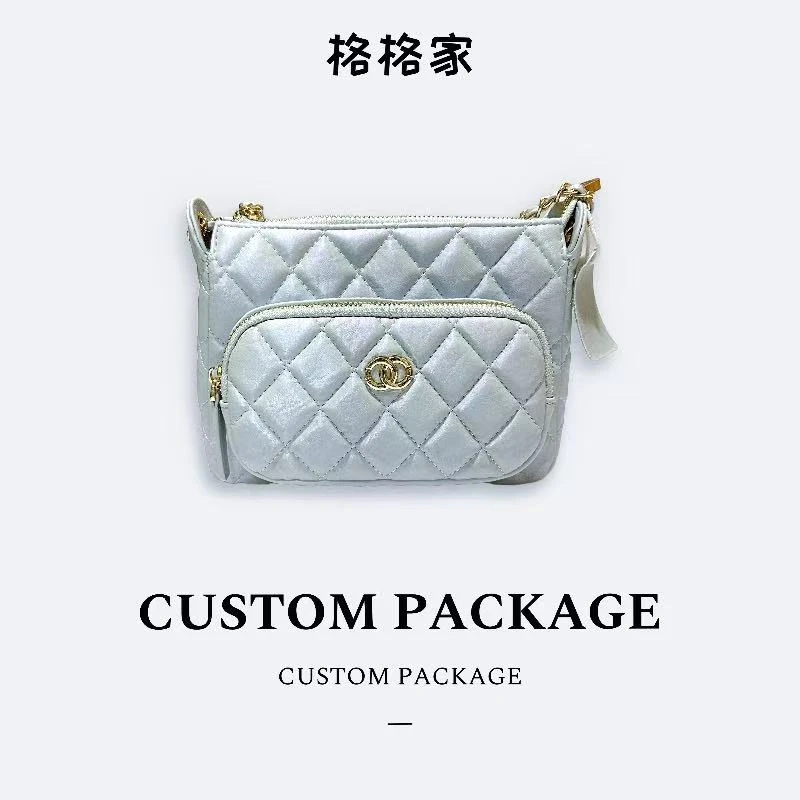 【格格专属】时尚百搭单肩斜挎包新款时尚女包蓝色498