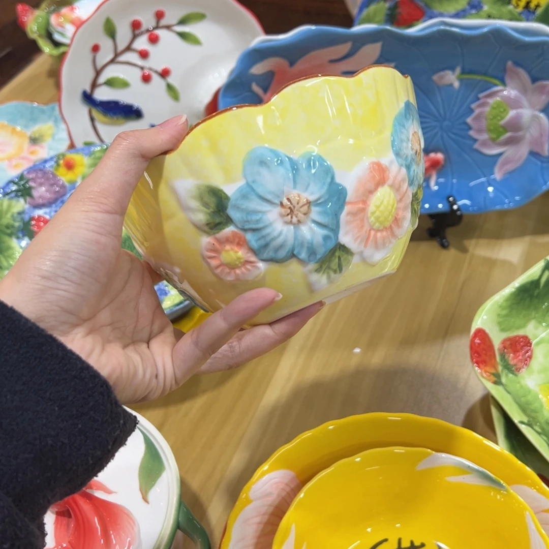 釉下彩陶瓷陶瓷陶瓷