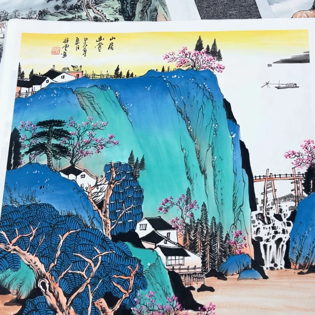 国画国画作品展览等