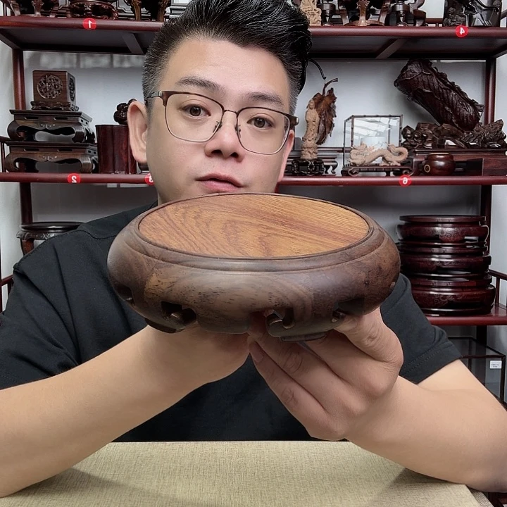 黑檀木工艺品底座
