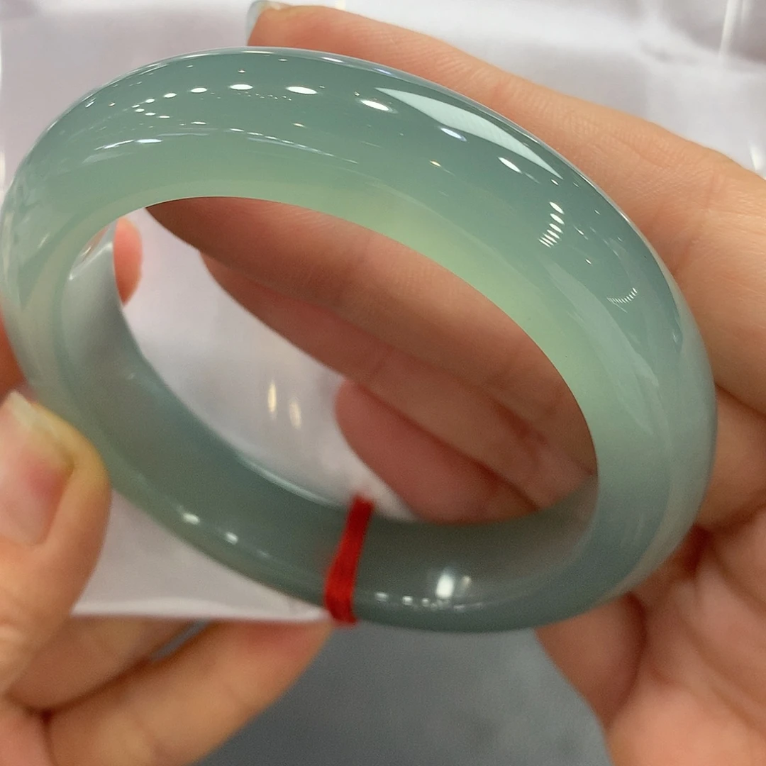 翡翠未镶嵌手镯56正19号