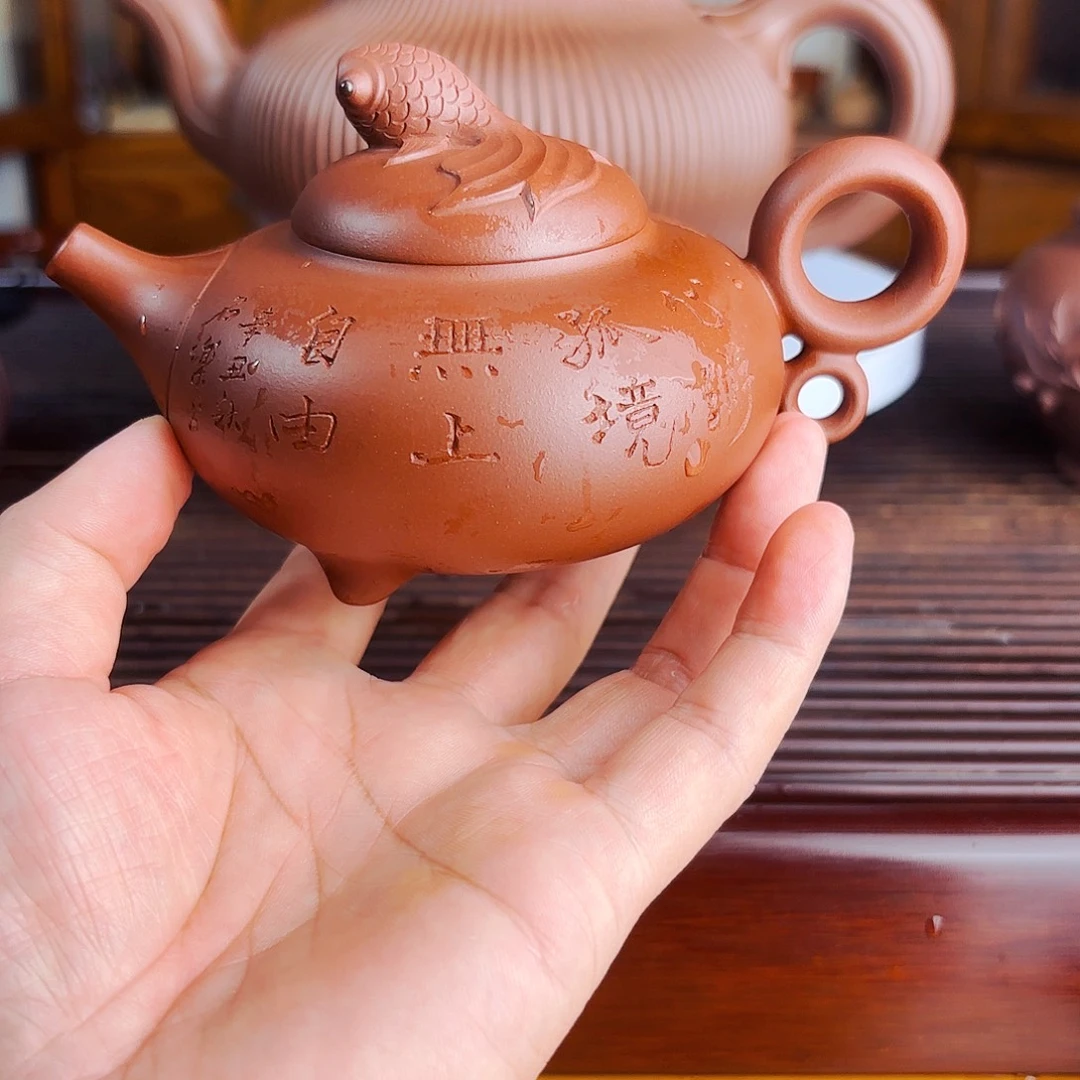 紫砂茶壶精品手工制作