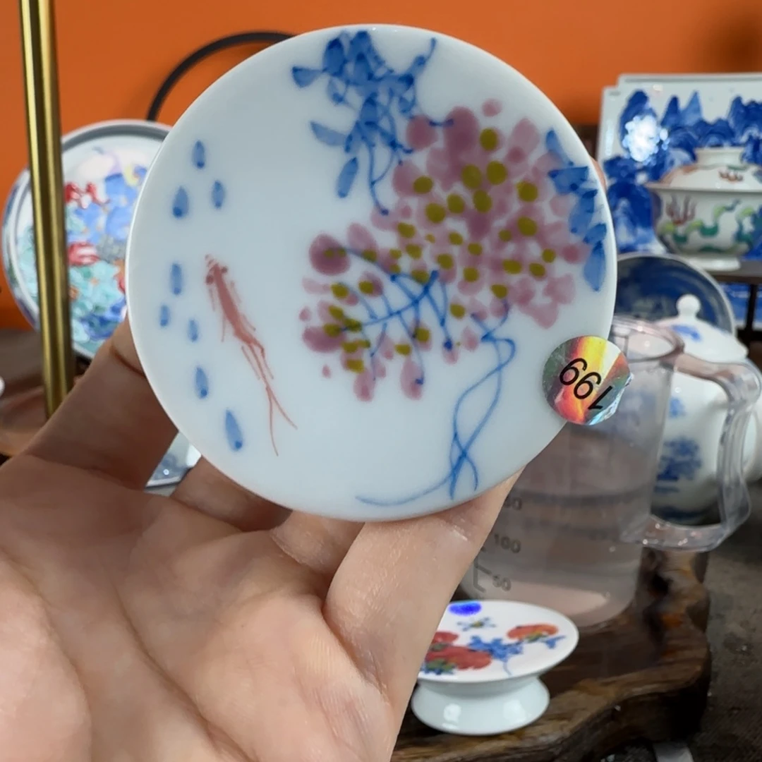 瓷片景德镇手绘青花瓷器199