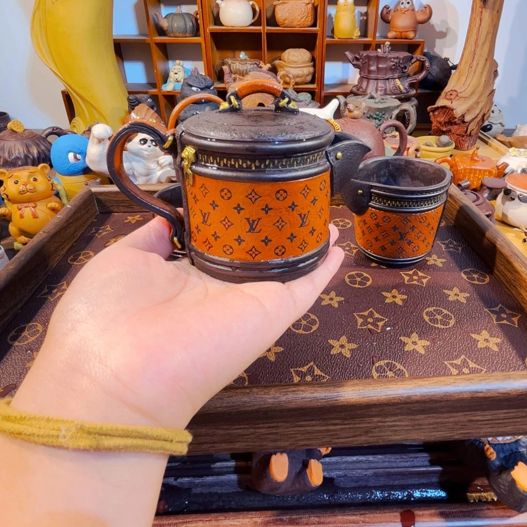 缘***陵紫砂茶叶盒纯手工制作过程就是