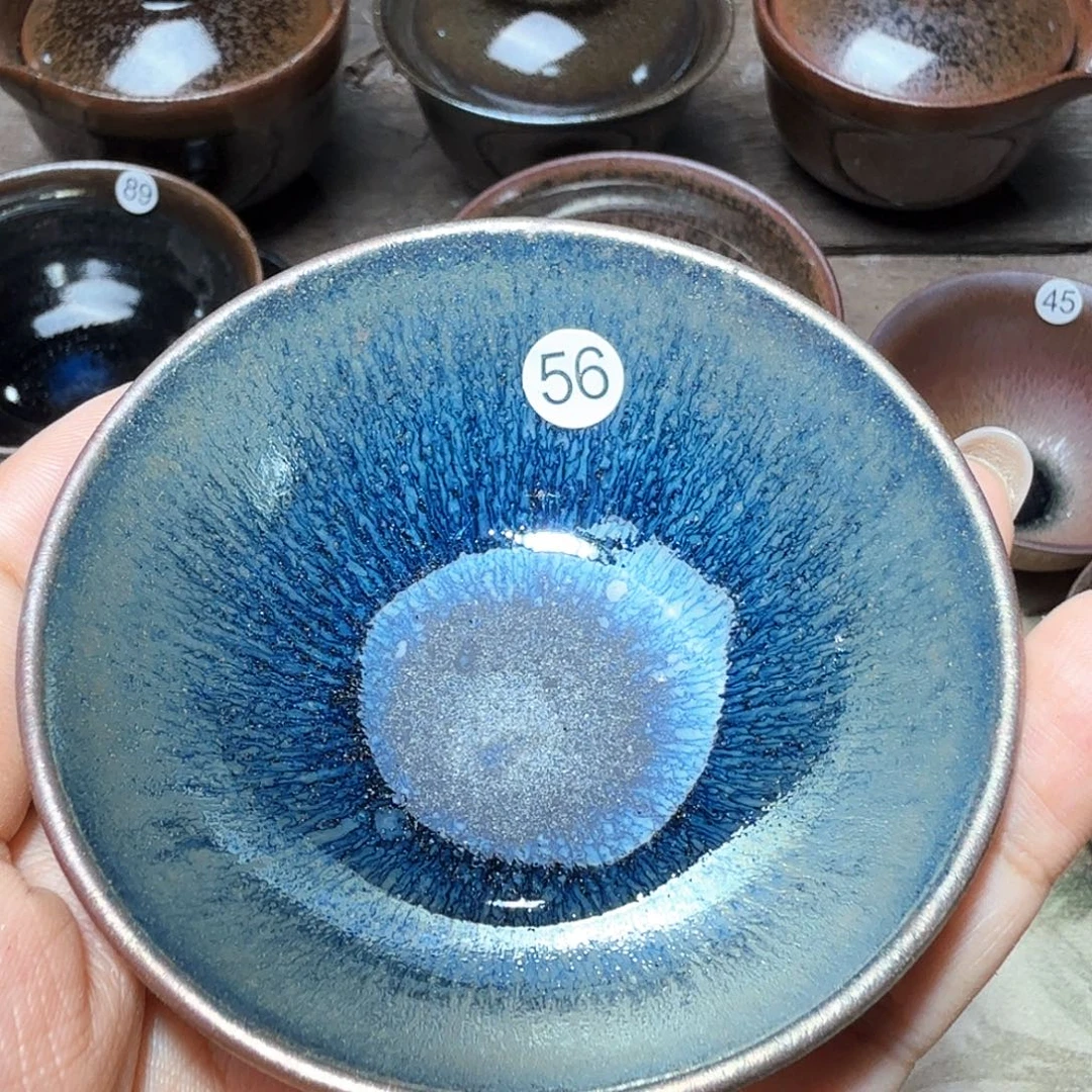 茶盏义兴龙窑建盏56微瑕