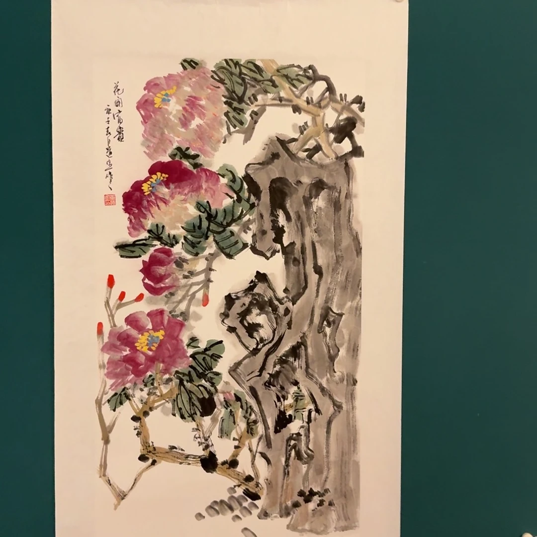 国画董老师作品画作