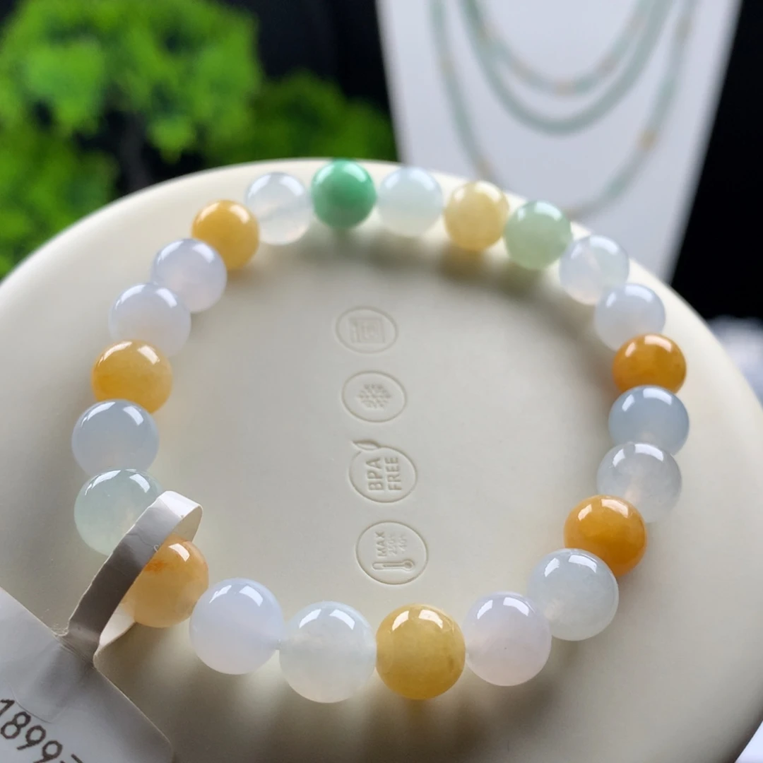 翡翠未镶嵌手链卡8
