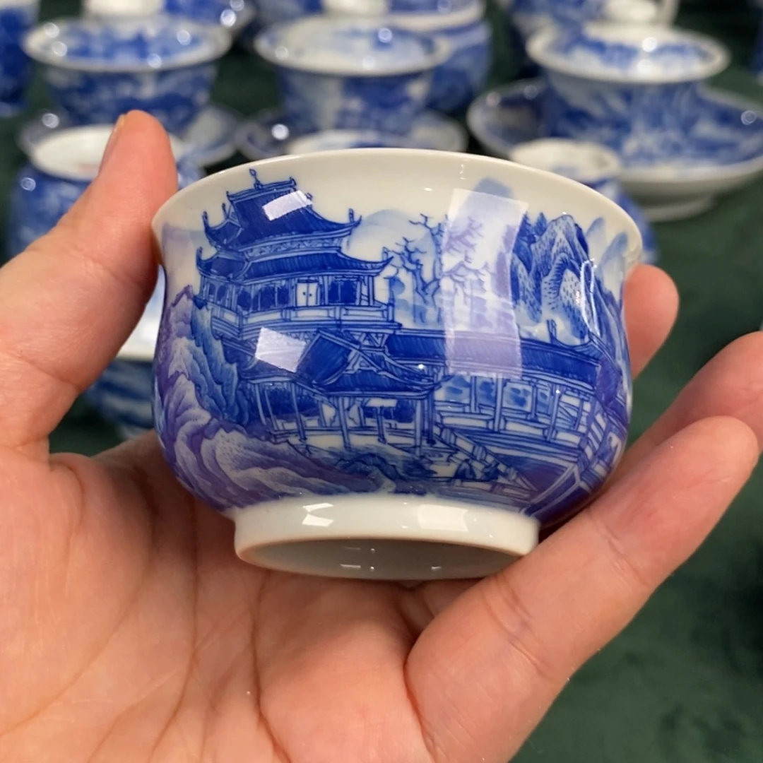 杯景德镇陶瓷手工手绘