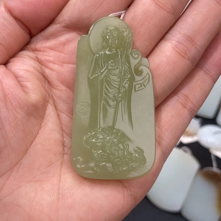 颈饰未镶嵌和田玉