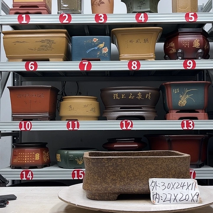 紫砂花盆紫砂花盆