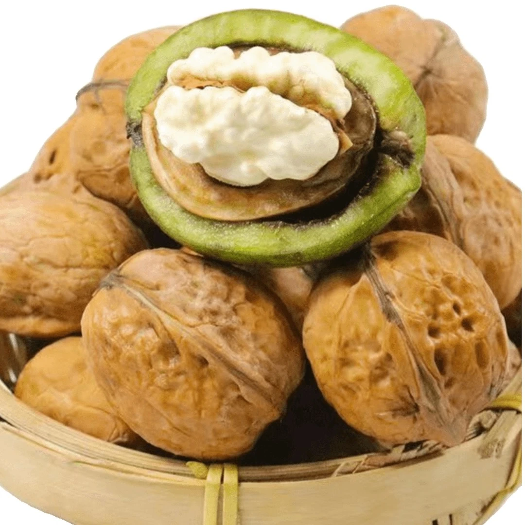 【去青皮发货】2025年新鲜青皮核桃带皮核桃纸皮核桃新核桃老树湿核