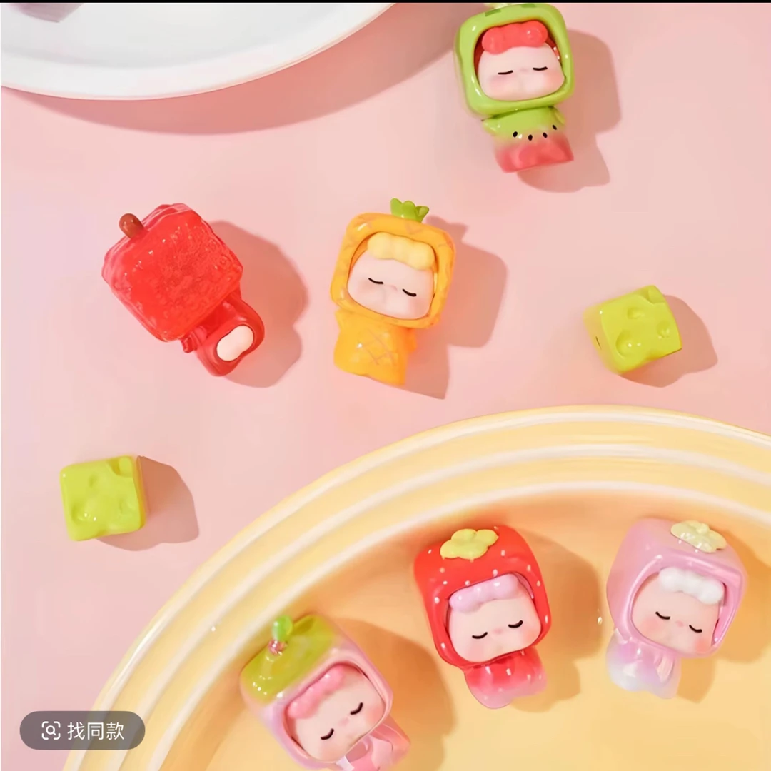 【糯米代拆】水果方了系列萌粒磁吸版潮玩可代拆
