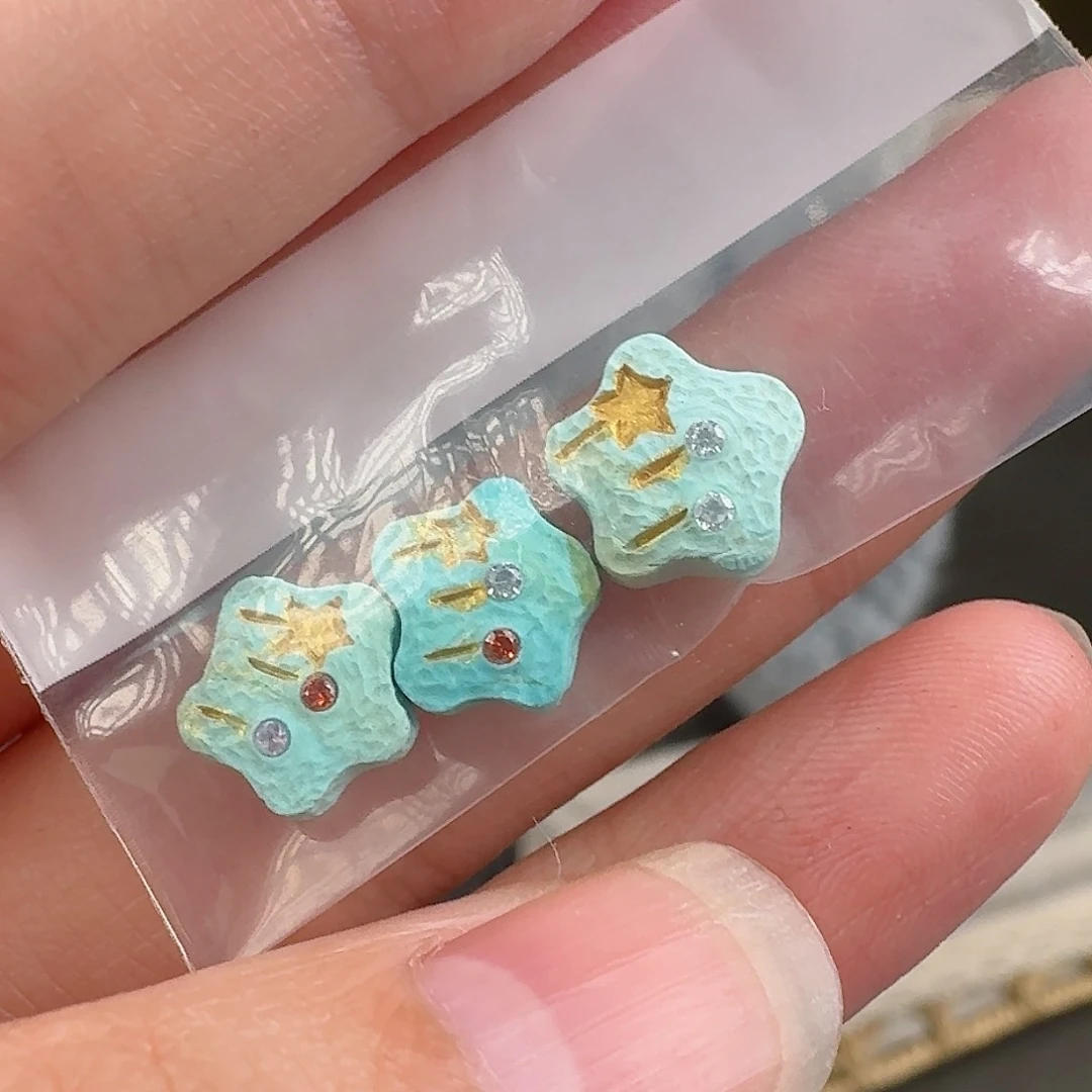 绿松石珠宝奇石未镶嵌