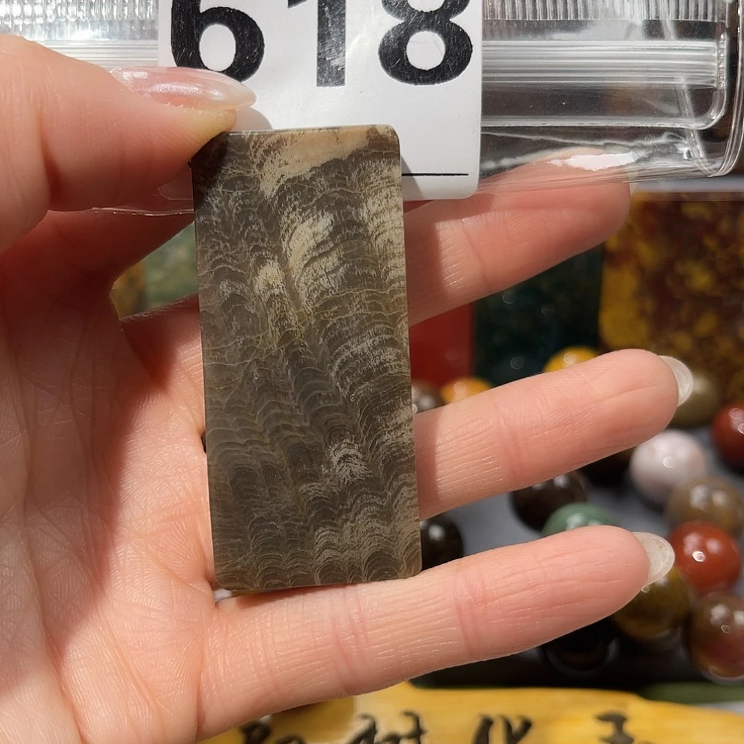 硅化玉未镶嵌天然北票硅化玉吊坠