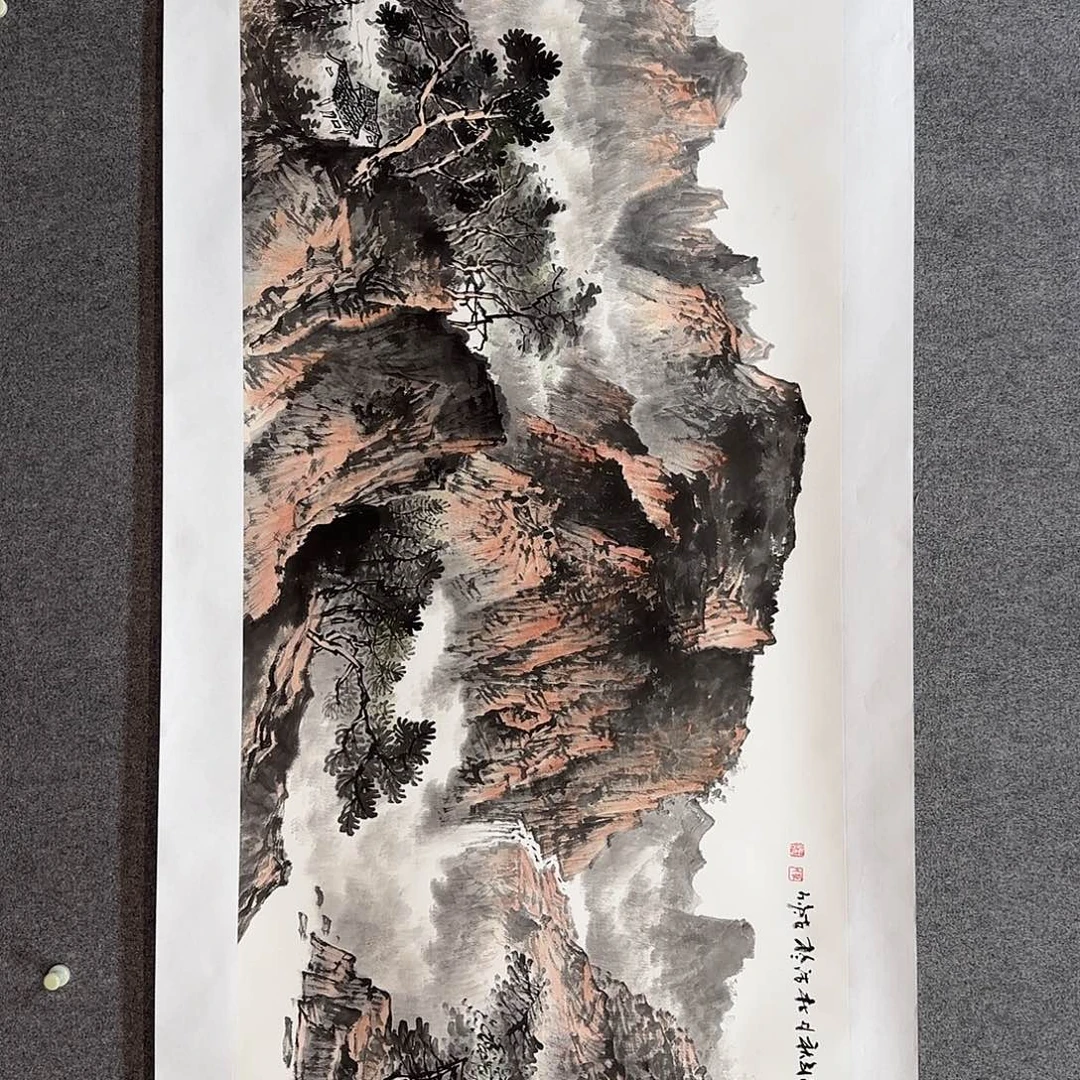 国画杜浩老师手绘作品