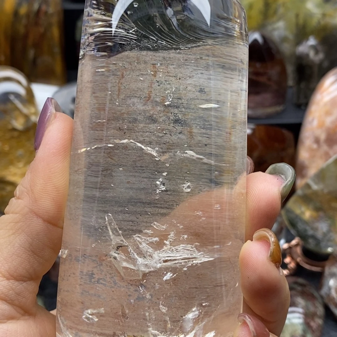 水晶未镶嵌珠宝半成品