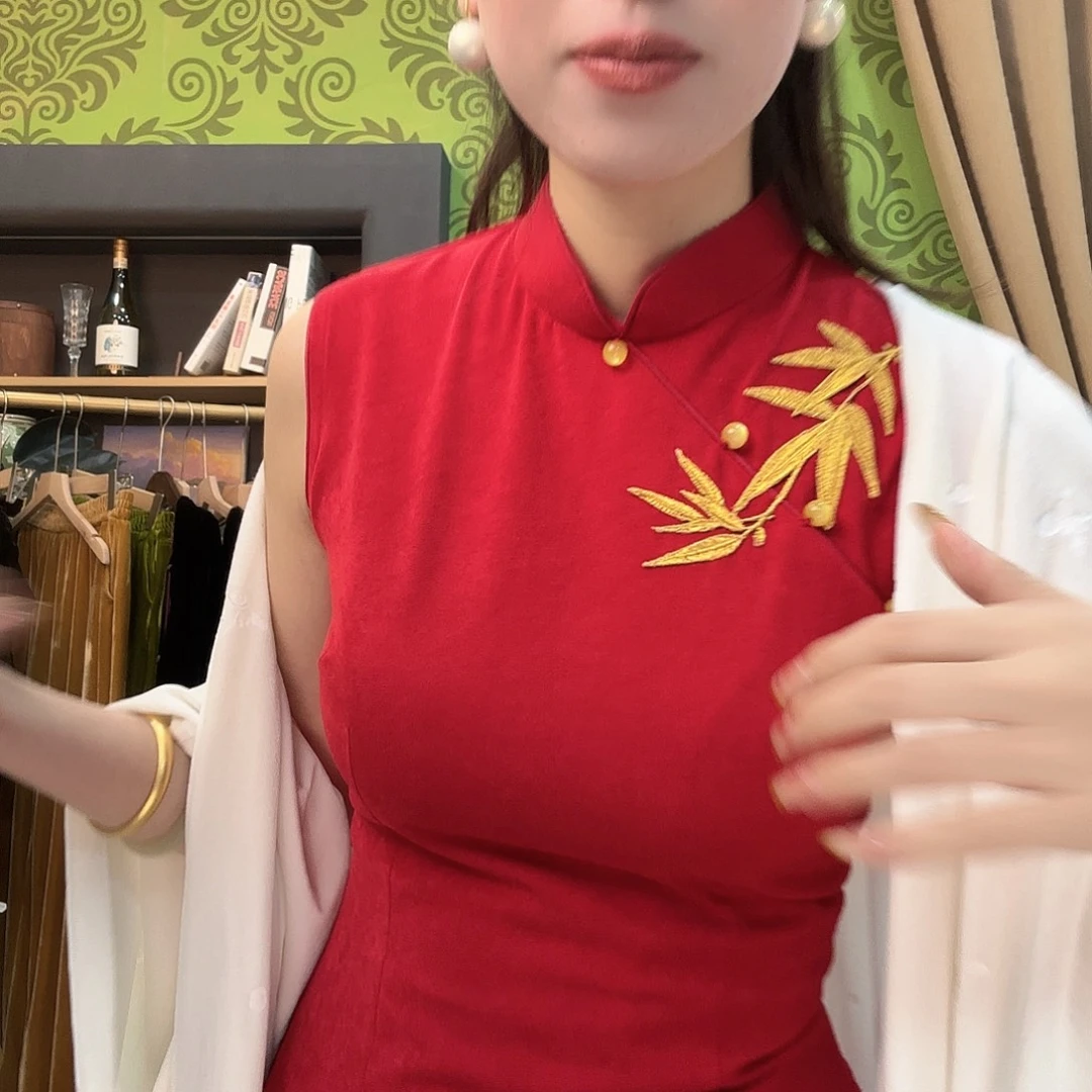 新中式风格中旗袍