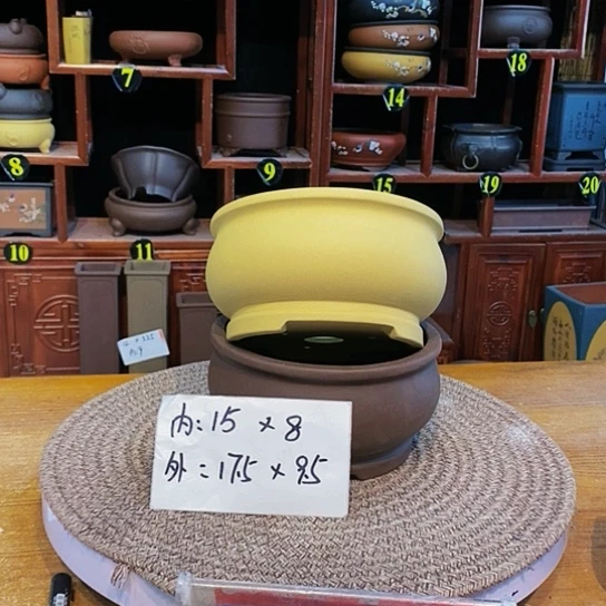 紫砂花盆紫砂花盆