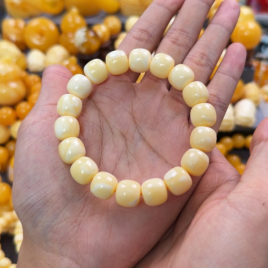 琥珀未镶嵌珠宝奇石13mm同料