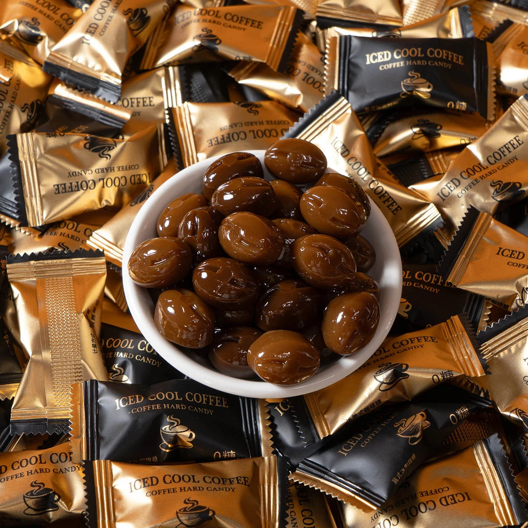 糖大叔无糖冰咖啡糖散装前台招待硬糖果薄荷糖独立小包装零食批发