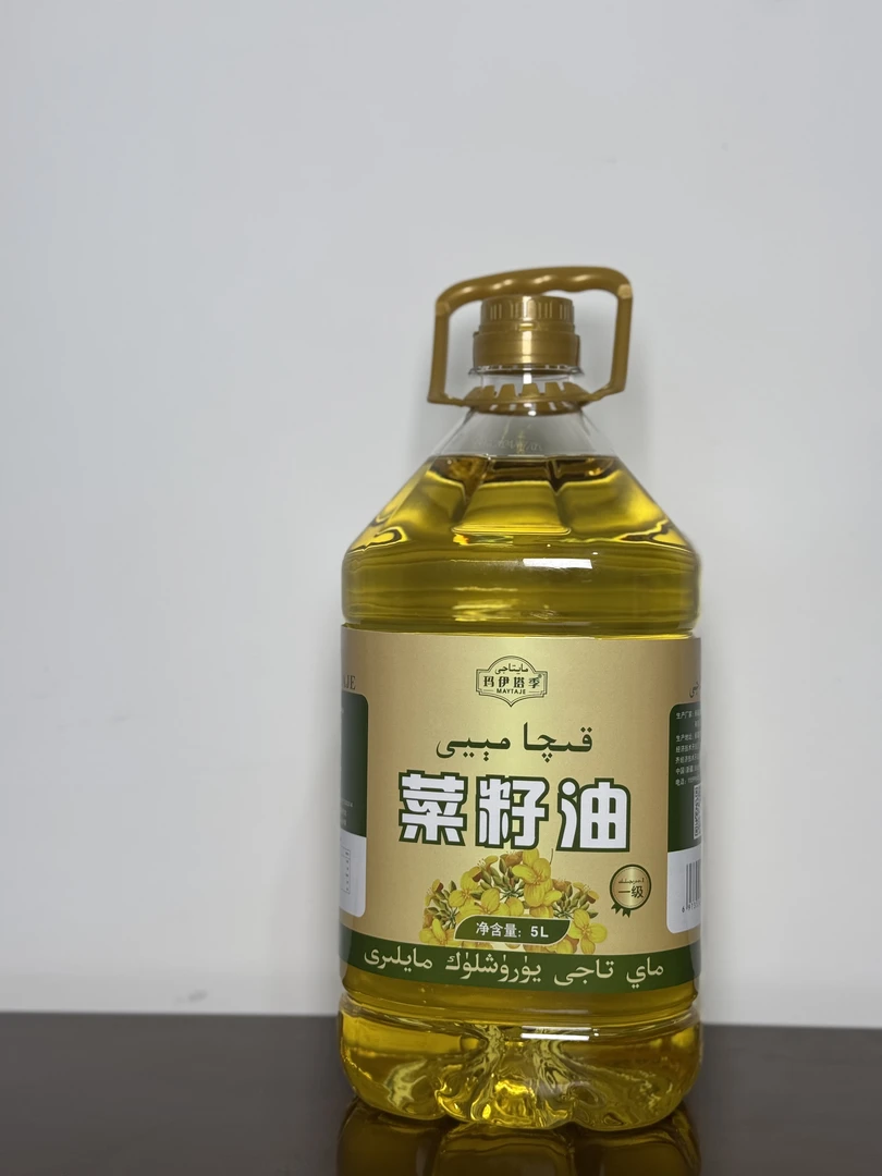 S-玛伊塔季一级物理压榨纯菜籽油5L مايتاجى قىچا مېيى
