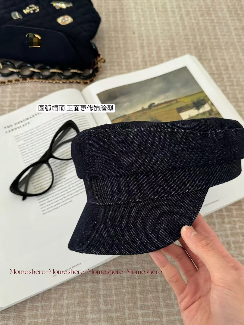 DS【丹宁报童帽】原牛系列！“巨显脸小”的古早留子造型单品（可调节)