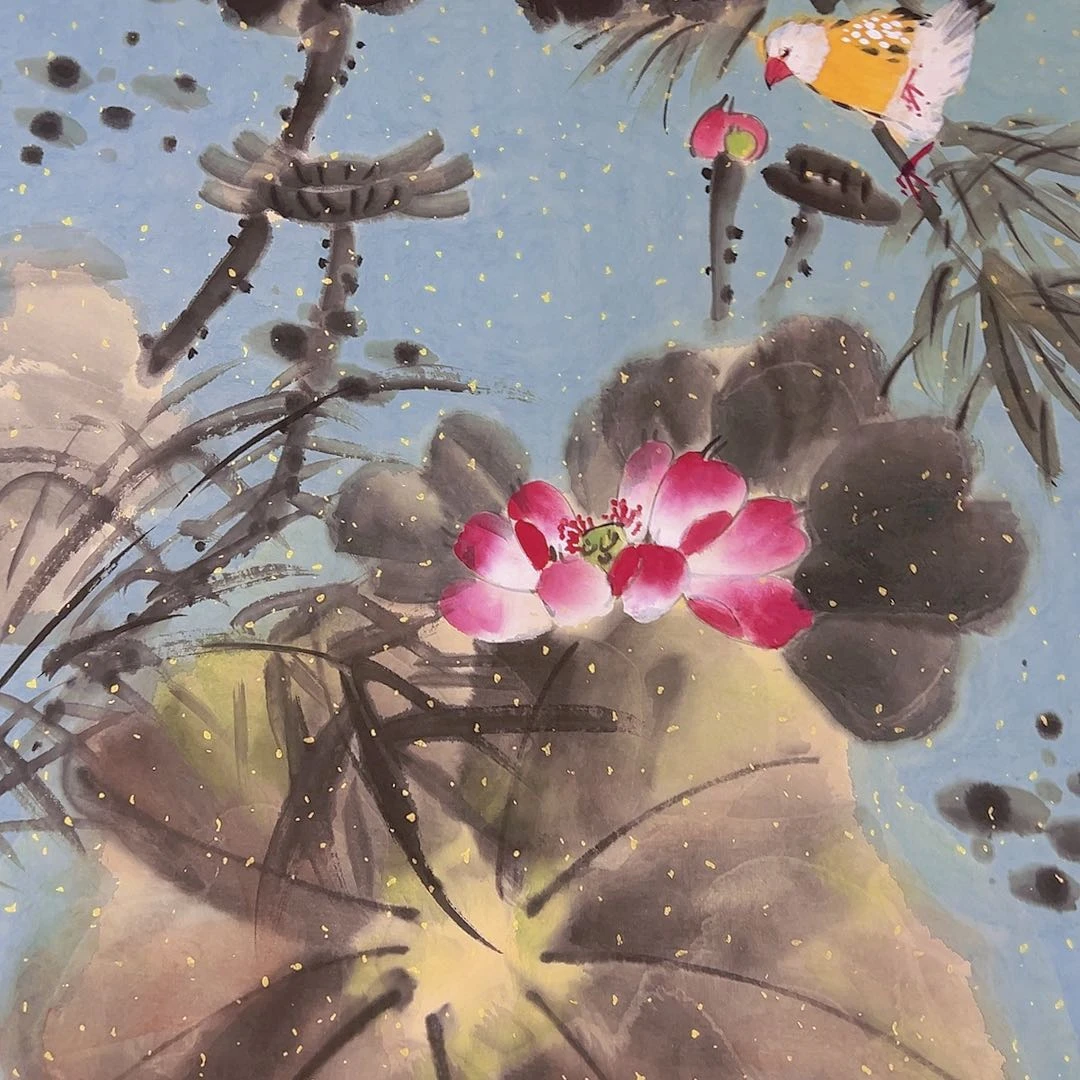 书法英*舞蔡金顺国画作品