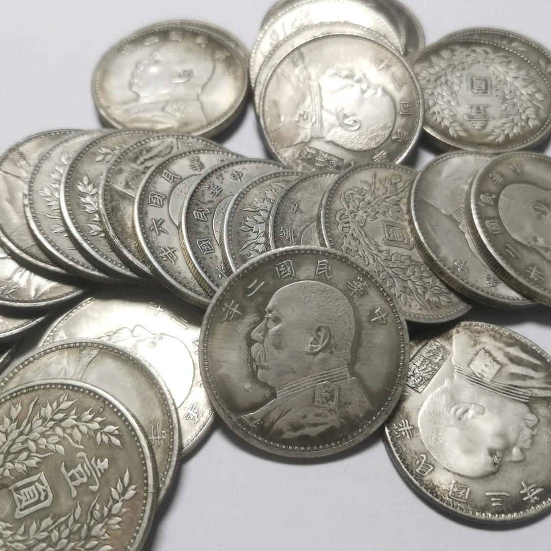 （壹）复古龙洋大头11工艺品桌面摆件多样性发货