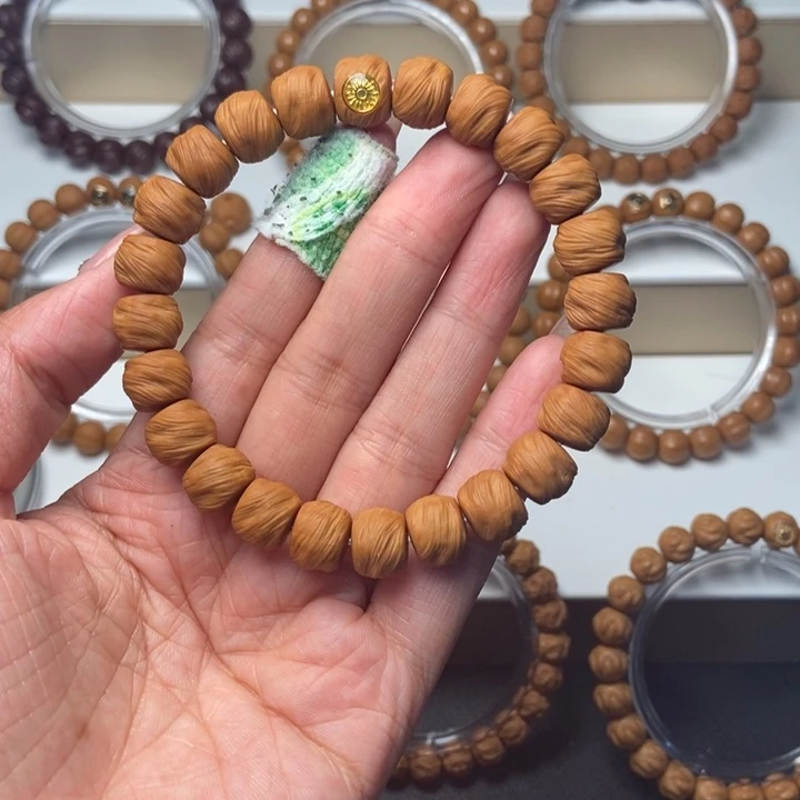 猴头核桃手串全品猴头双标鬼印尺寸11左右